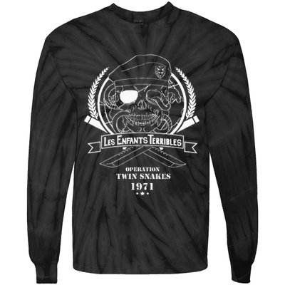 Ps Les Enfants Terribles Metall Gear Sollid Tie-Dye Long Sleeve Shirt