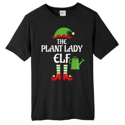 Plant Lady Elf Family Matching Group Christmas Tall Fusion ChromaSoft Performance T-Shirt