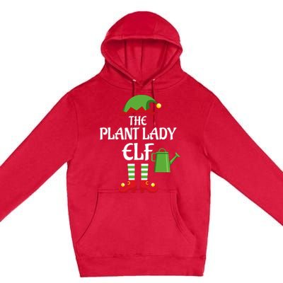 Plant Lady Elf Family Matching Group Christmas Premium Pullover Hoodie