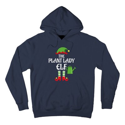 Plant Lady Elf Family Matching Group Christmas Hoodie