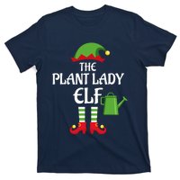 Plant Lady Elf Family Matching Group Christmas T-Shirt