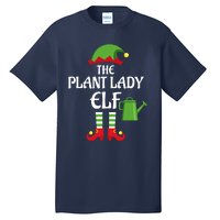 Plant Lady Elf Family Matching Group Christmas Tall T-Shirt