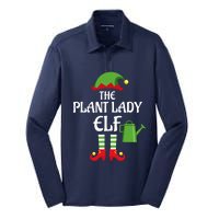 Plant Lady Elf Family Matching Group Christmas Silk Touch Performance Long Sleeve Polo