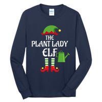 Plant Lady Elf Family Matching Group Christmas Tall Long Sleeve T-Shirt