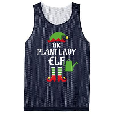 Plant Lady Elf Family Matching Group Christmas Mesh Reversible Basketball Jersey Tank