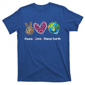 Peace Love Earth Day Save Our Planet Environt Protection Meaningful Gift T-Shirt