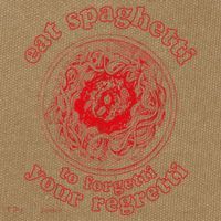 Pasta Lover Eat The Spaghetti To Forgetti Your Regretti Cotton Canvas Backpack