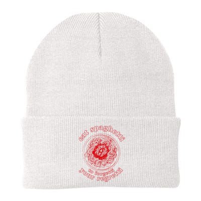 Pasta Lover Eat The Spaghetti To Forgetti Your Regretti Beanie