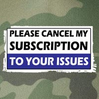 Please Cancel My Subscription To Your Problems Legacy Tie Dye Trucker Hat