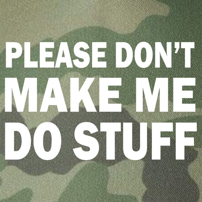 Please Don't Make Me Do Stuff Legacy Tie Dye Trucker Hat