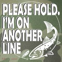 Please Hold I'm On The Other Line Legacy Tie Dye Trucker Hat