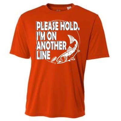 Please Hold I'm On The Other Line Cooling Performance Crew T-Shirt