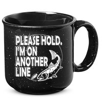 Please Hold I'm On The Other Line 15oz Campfire Ceramic Mug