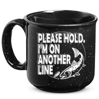 Please Hold I'm On The Other Line 15oz Campfire Ceramic Mug