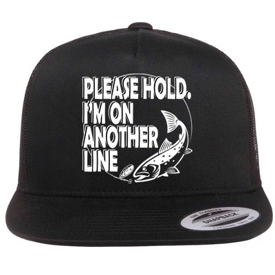 Please Hold I'm On The Other Line Flatbill Hat