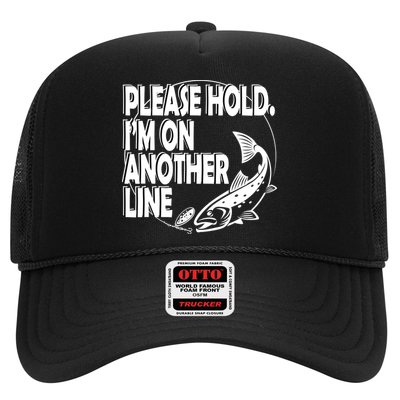 Please Hold I'm On The Other Line Trucker Hat