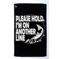 Please Hold I'm On The Other Line Golf Towel