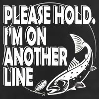 Please Hold I'm On The Other Line Golf Towel