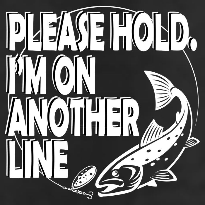 Please Hold I'm On The Other Line Golf Towel