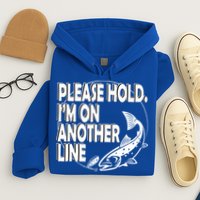 Please Hold I'm On The Other Line Hoodie