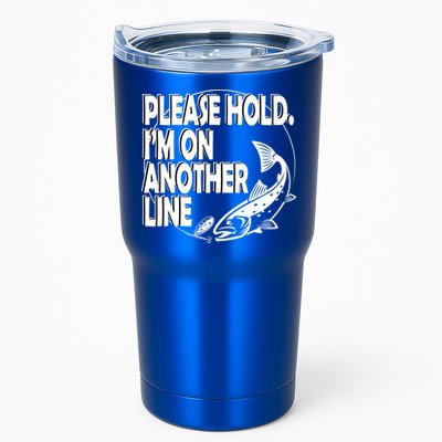 Please Hold I'm On The Other Line Tumbler