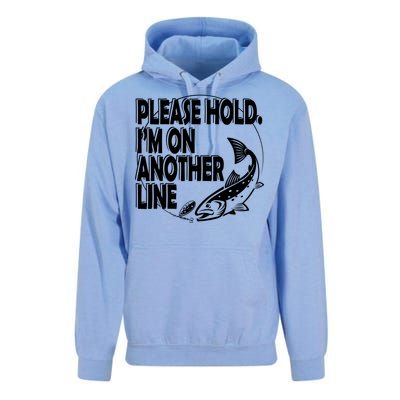 Please Hold I'm On The Other Line Unisex Surf Hoodie