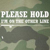 Please Hold I'm On The Other Line Funny Legacy Tie Dye Trucker Hat