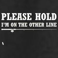 Please Hold I'm On The Other Line Funny Adult Drive Performance Visor