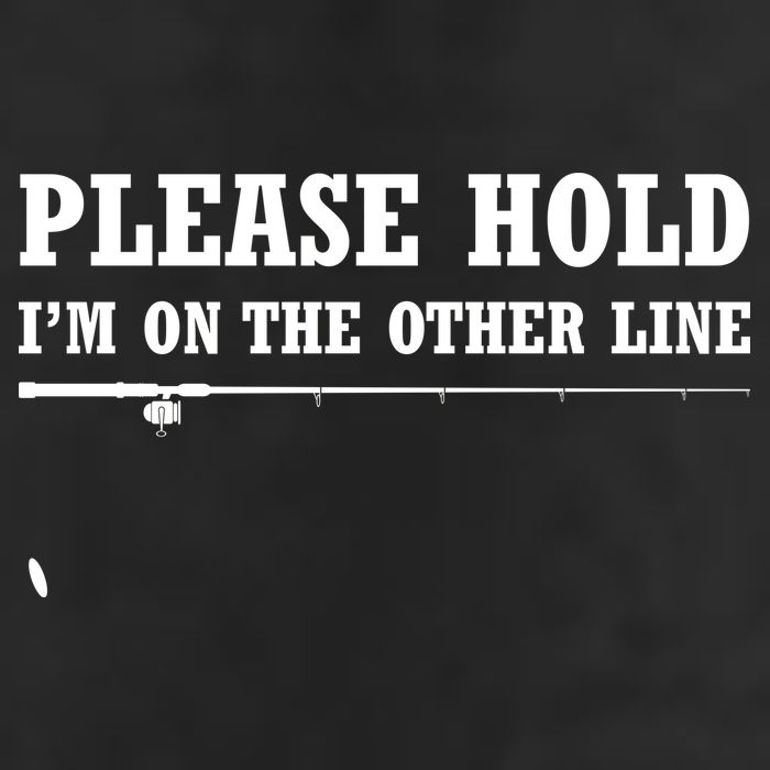 Please Hold I'm On The Other Line Funny Adult Drive Performance Visor