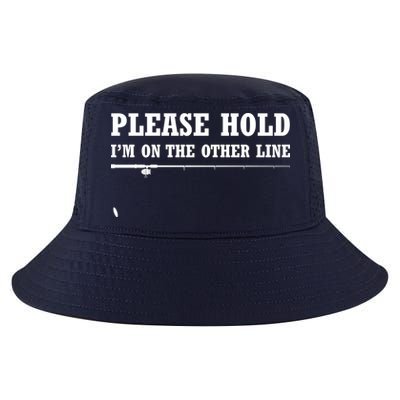Please Hold I'm On The Other Line Funny Cool Comfort Performance Bucket Hat