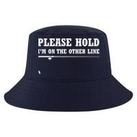 Please Hold I'm On The Other Line Funny Cool Comfort Performance Bucket Hat