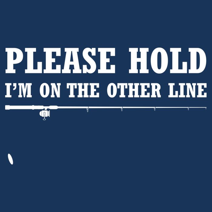 Please Hold I'm On The Other Line Funny Beanie