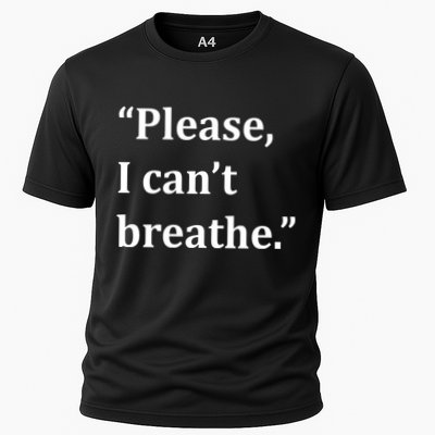 Please I Can't Breathe Floyd Protest Performance Shirt