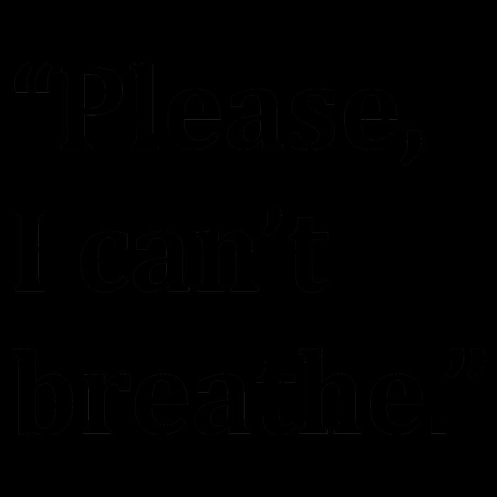 Please I Can't Breathe Floyd Protest Mug
