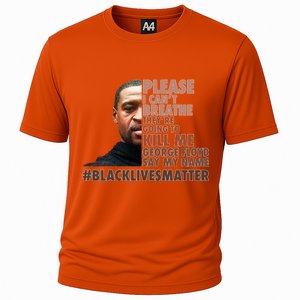 Please I Can't Breathe Geoge Floyd #BLM Cooling Performance Crew T-Shirt