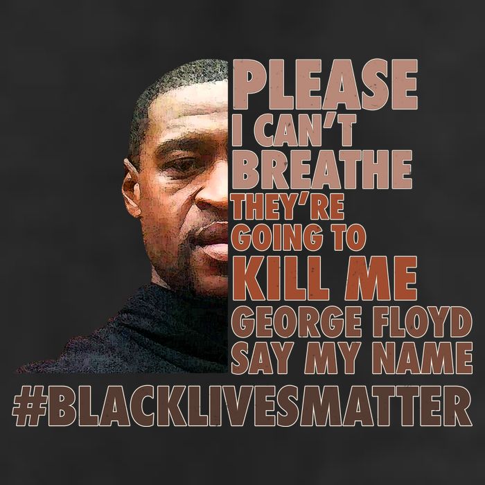 Please I Can't Breathe Geoge Floyd #BLM Golf Towel