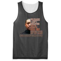 Please I Can't Breathe Geoge Floyd #BLM Mesh Reversible Basketball Jersey Tank