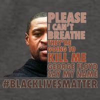 Please I Can't Breathe Geoge Floyd #BLM Vector Backpack