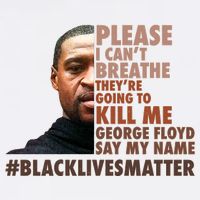 Please I Can't Breathe Geoge Floyd #BLM Garment-Dyed Sweatshirt