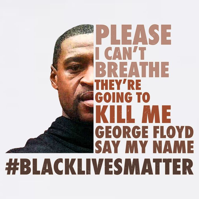 Please I Can't Breathe Geoge Floyd #BLM Garment-Dyed Sweatshirt