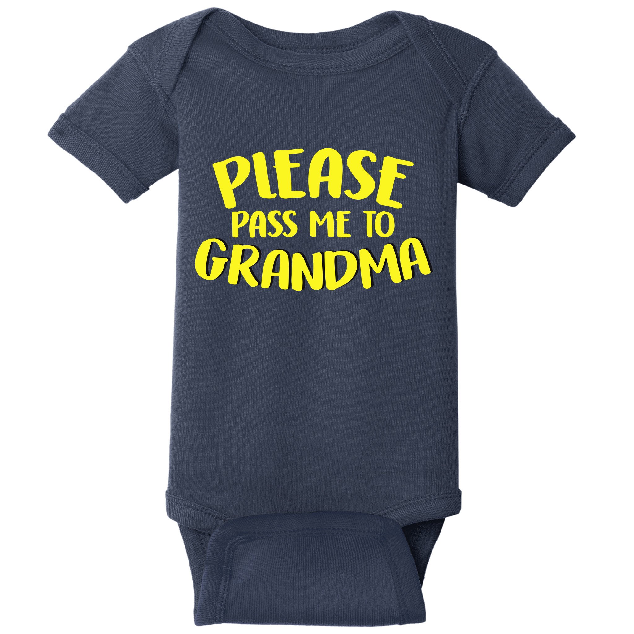 Please Pass Me To Grandma Baby Bodysuit