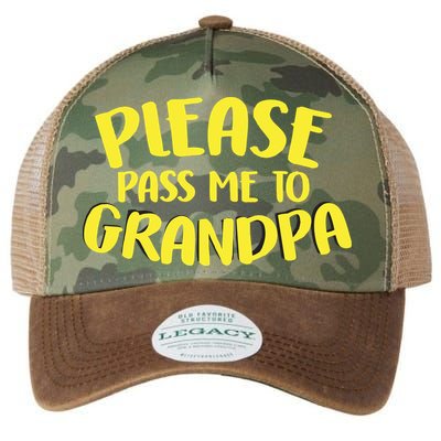 Please Pass Me To Grandpa Legacy Tie Dye Trucker Hat