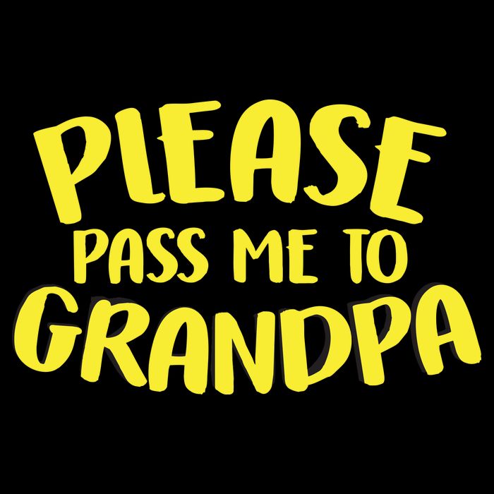 Please Pass Me To Grandpa Wool Snapback Cap