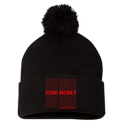 Please Send Memes Pom Pom 12in Knit Beanie