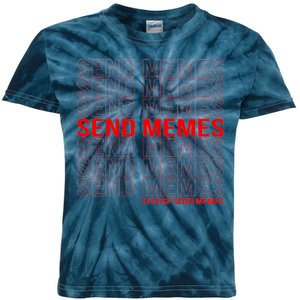 Please Send Memes Kids Tie-Dye T-Shirt