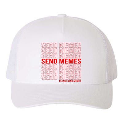 Please Send Memes Yupoong Adult 5-Panel Trucker Hat