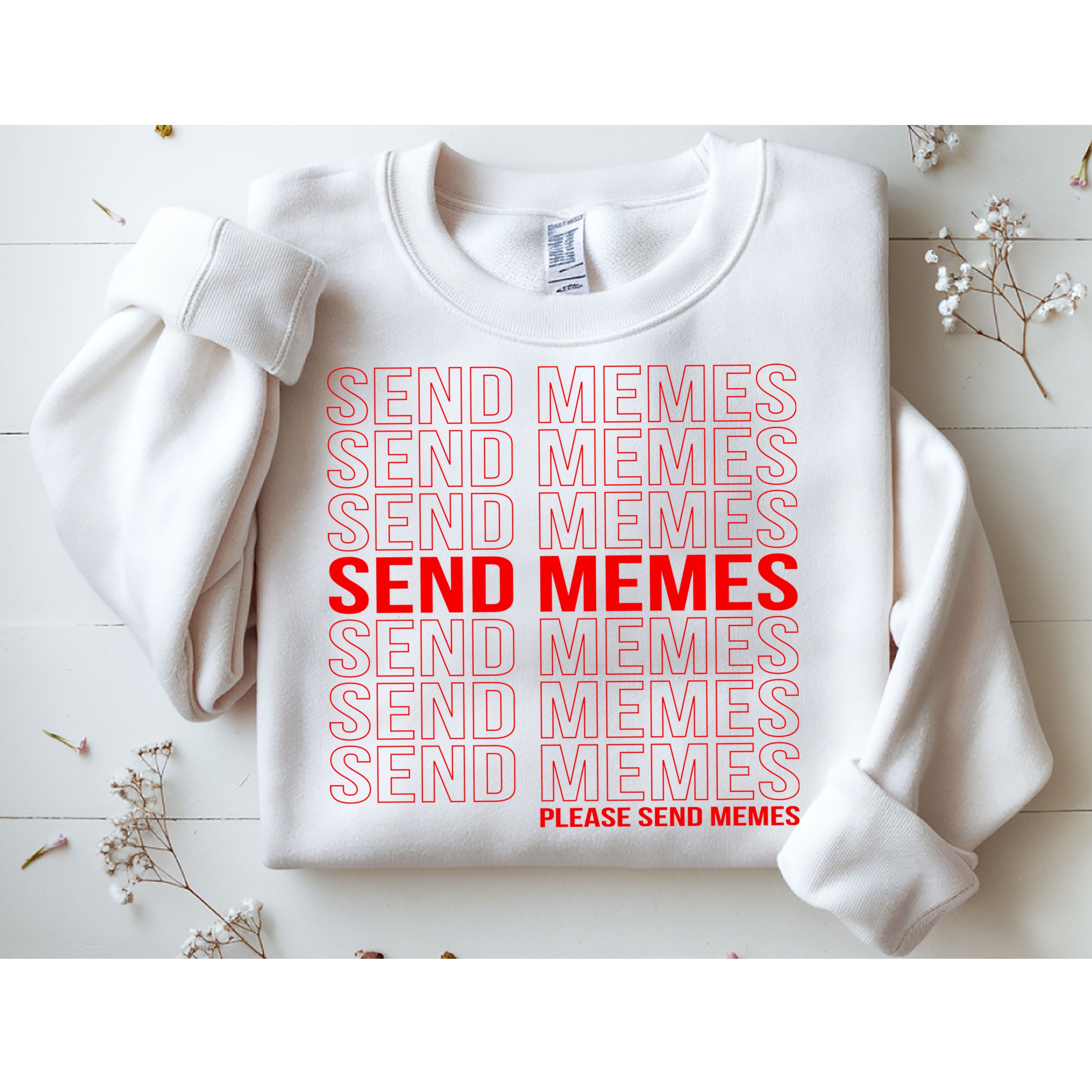 Please Send Memes Sweatshirt