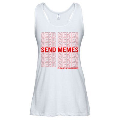 Please Send Memes Ladies Essential Flowy Tank