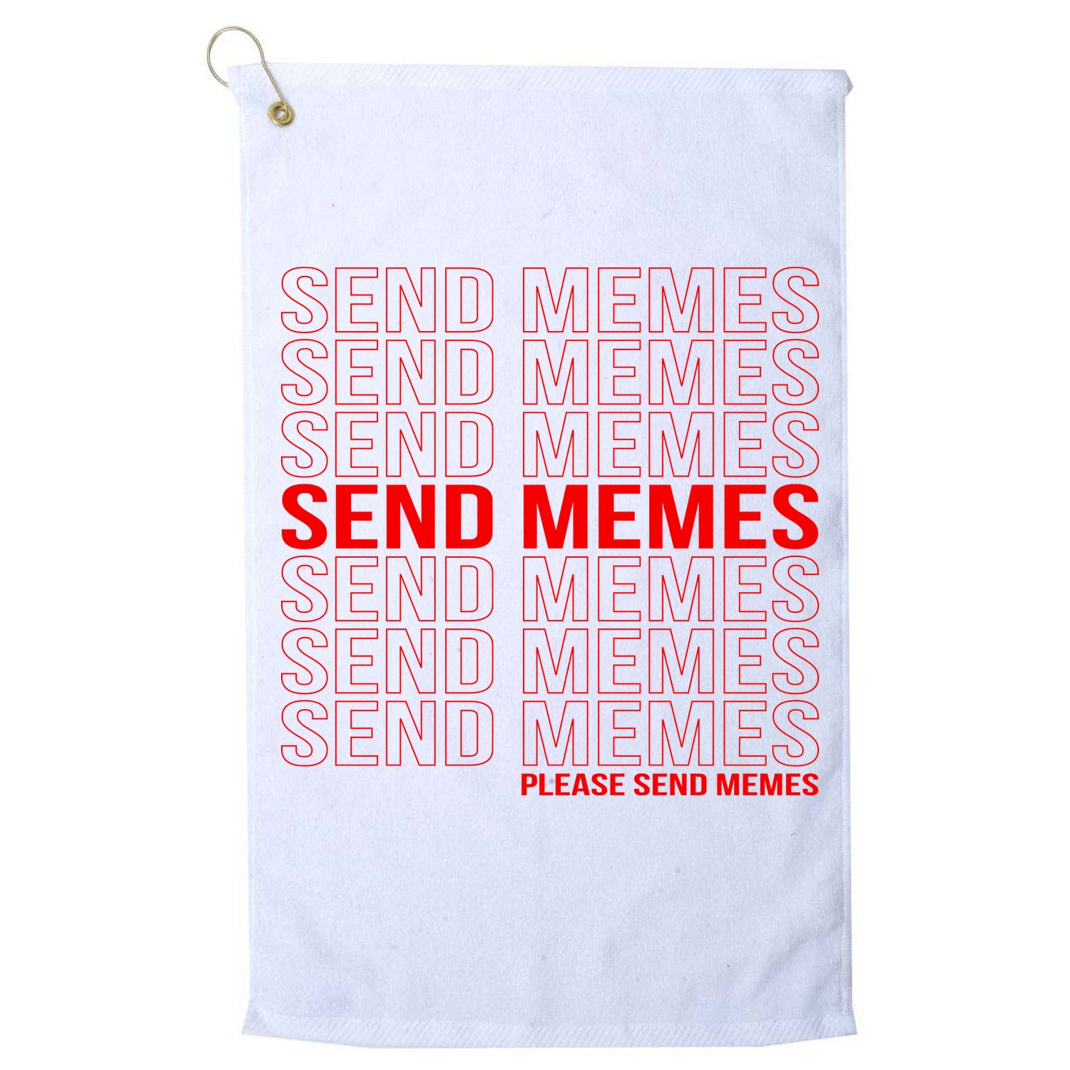 Please Send Memes Golf Towel