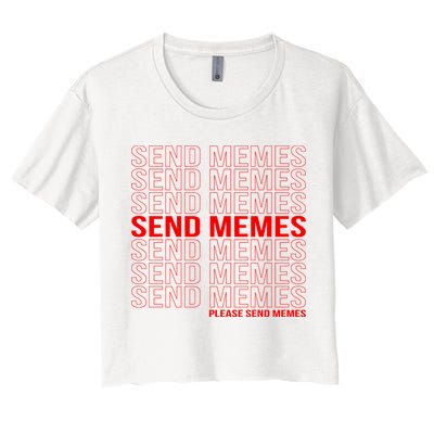 Please Send Memes Crop Top